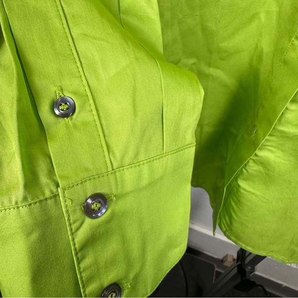 Harshman | Green Button Down Shirt - Picture 2 of 8